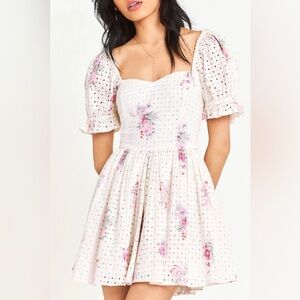 LoveShackFancy Altima Floral Dress